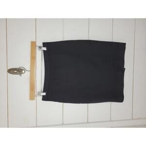 J Crew No. 2 Pencil size 2 black wool knee length skirt
